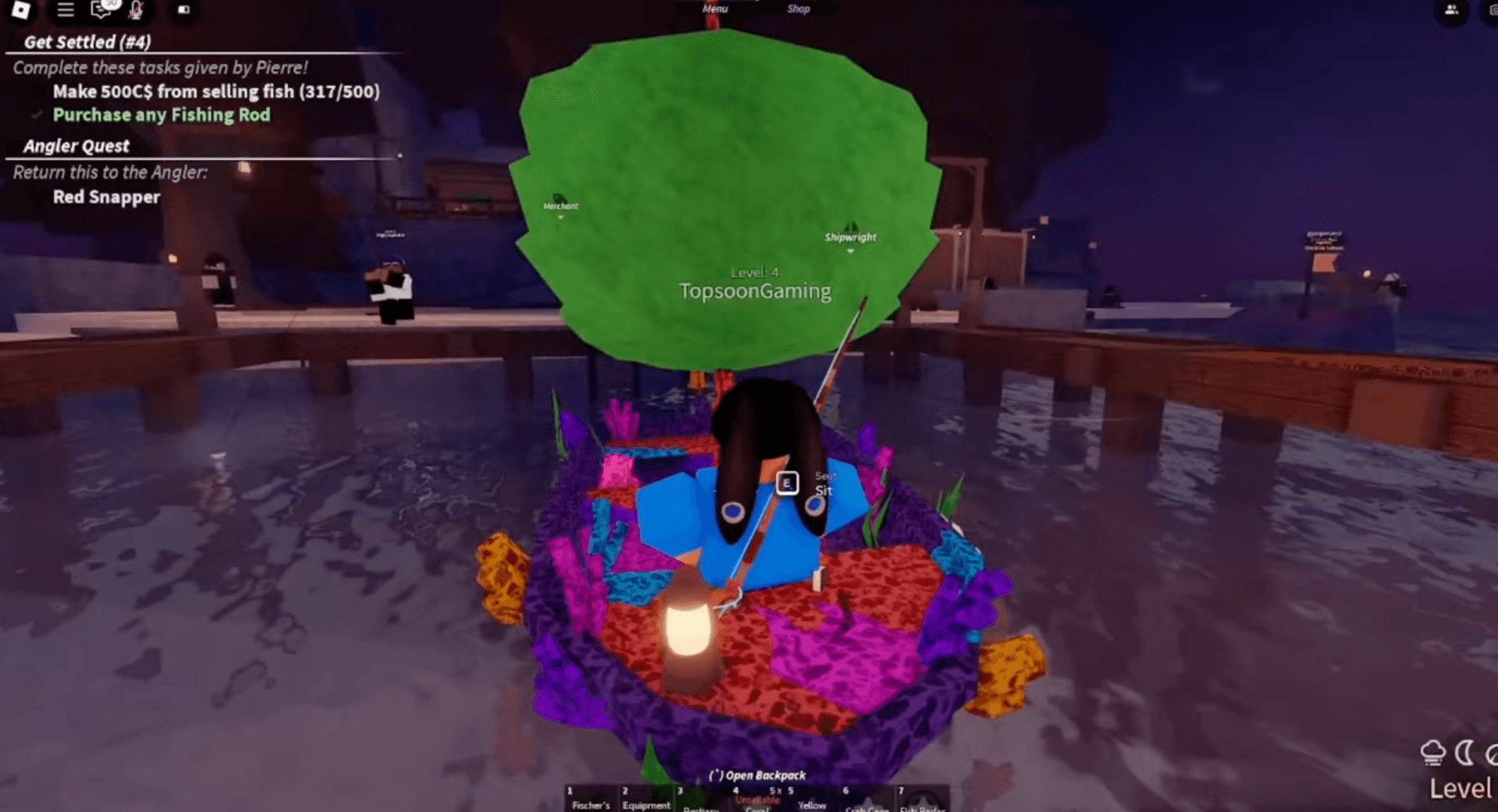 Fisch game screenshot